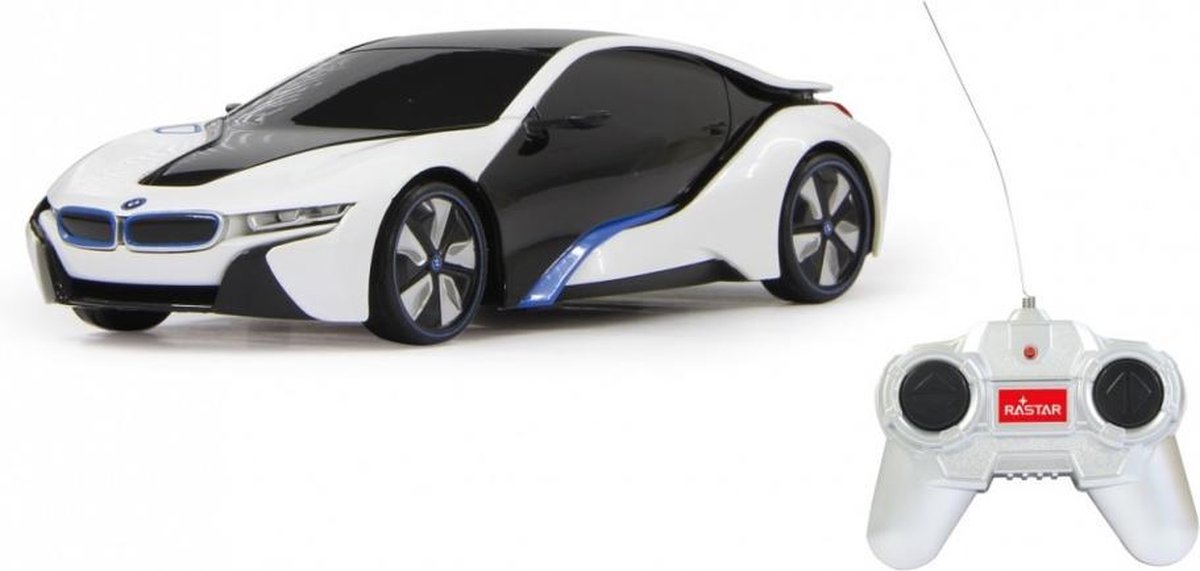 RC BMW I8 jongens 1:24 27 MHz wit