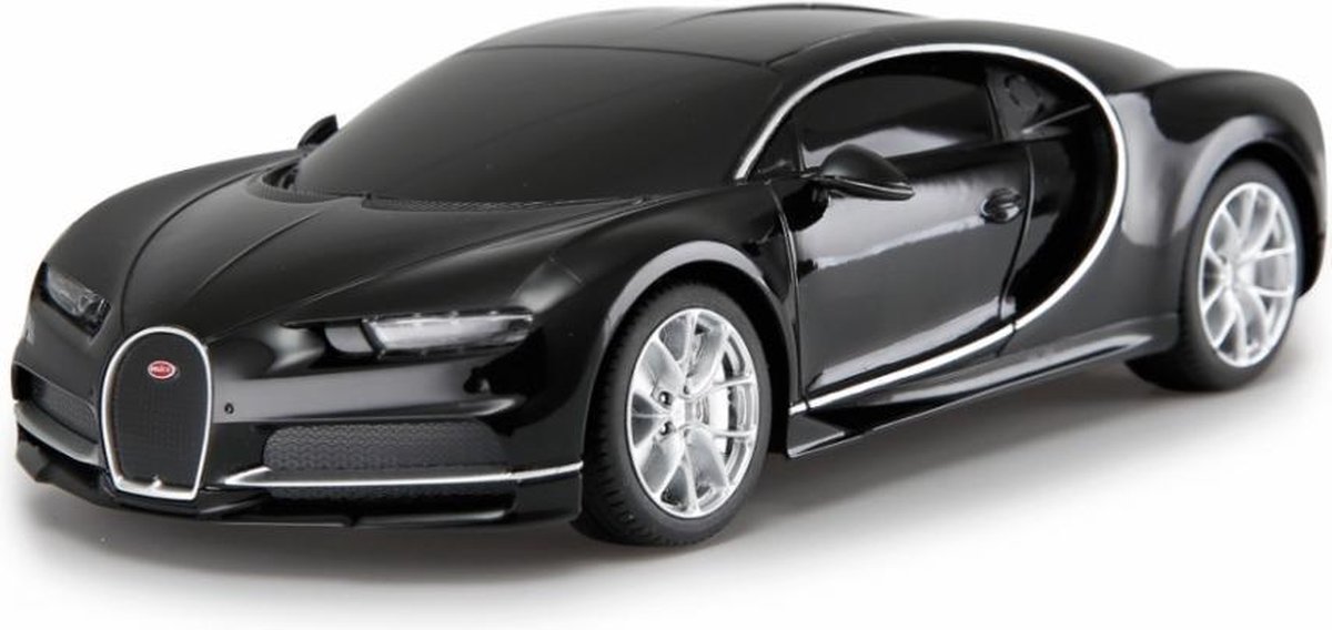 RC Bugatti Chiron jongens 27 MHz 1:24 zwart