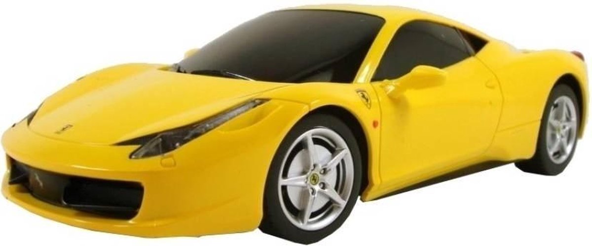 RC La Ferrari 458 Italia schaal 1:14 geel 30 cm