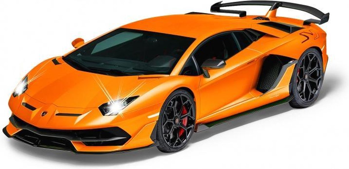 RC Lamborghini Aventador SVJ oranje 1:14