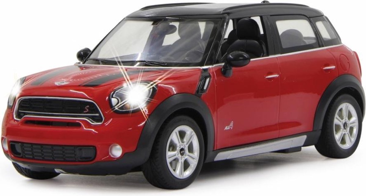 RC Mini Countryman jongens 27MHz rood 1:14