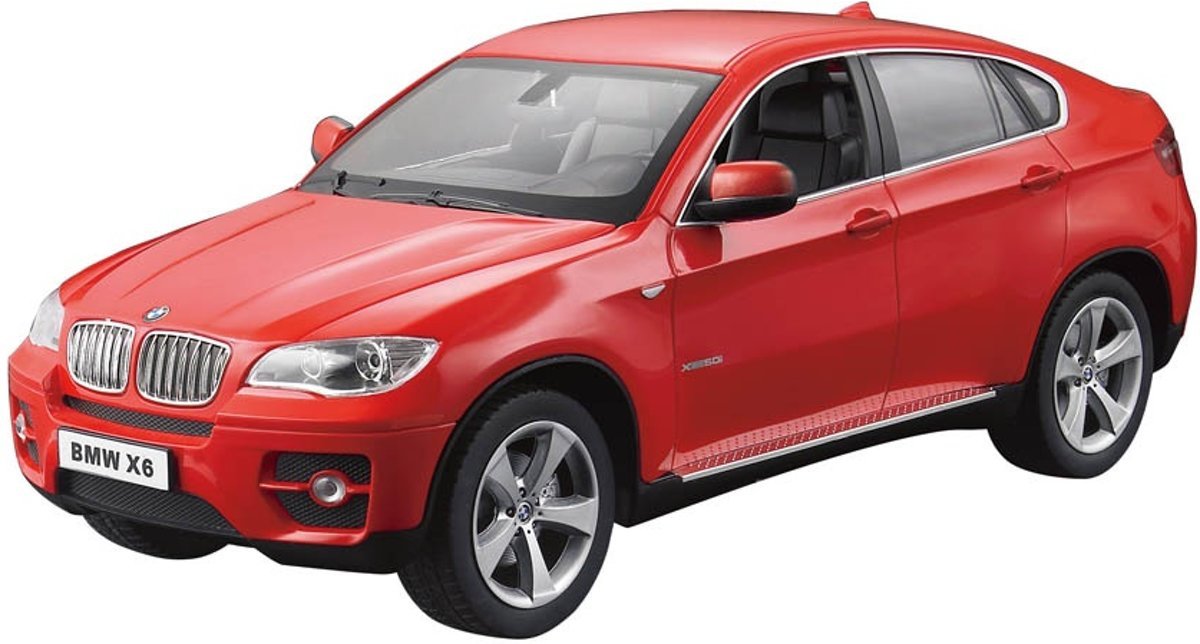   Bestuurbare Auto BMW X6 Rood - Schaal 1/24 - Bestuurbare Auto