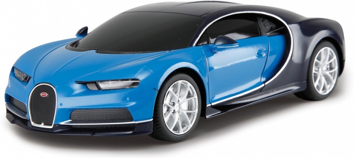   Rc Bugatti Chiron Jongens 27 Mhz 1:24 Blauw