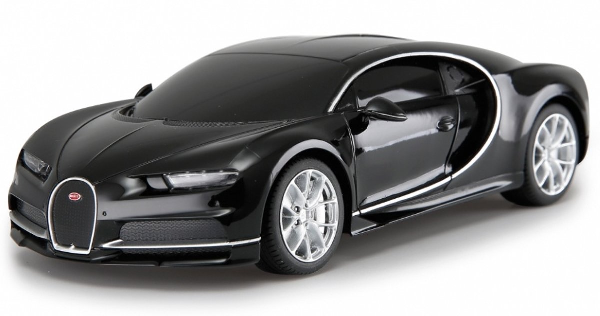   Rc Bugatti Chiron Jongens 27 Mhz 1:24 Zwart