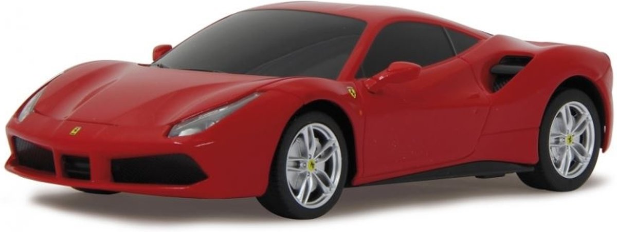   Rc Ferrari 488 Gtb Jongens 27 Mhz 1:24 Rood