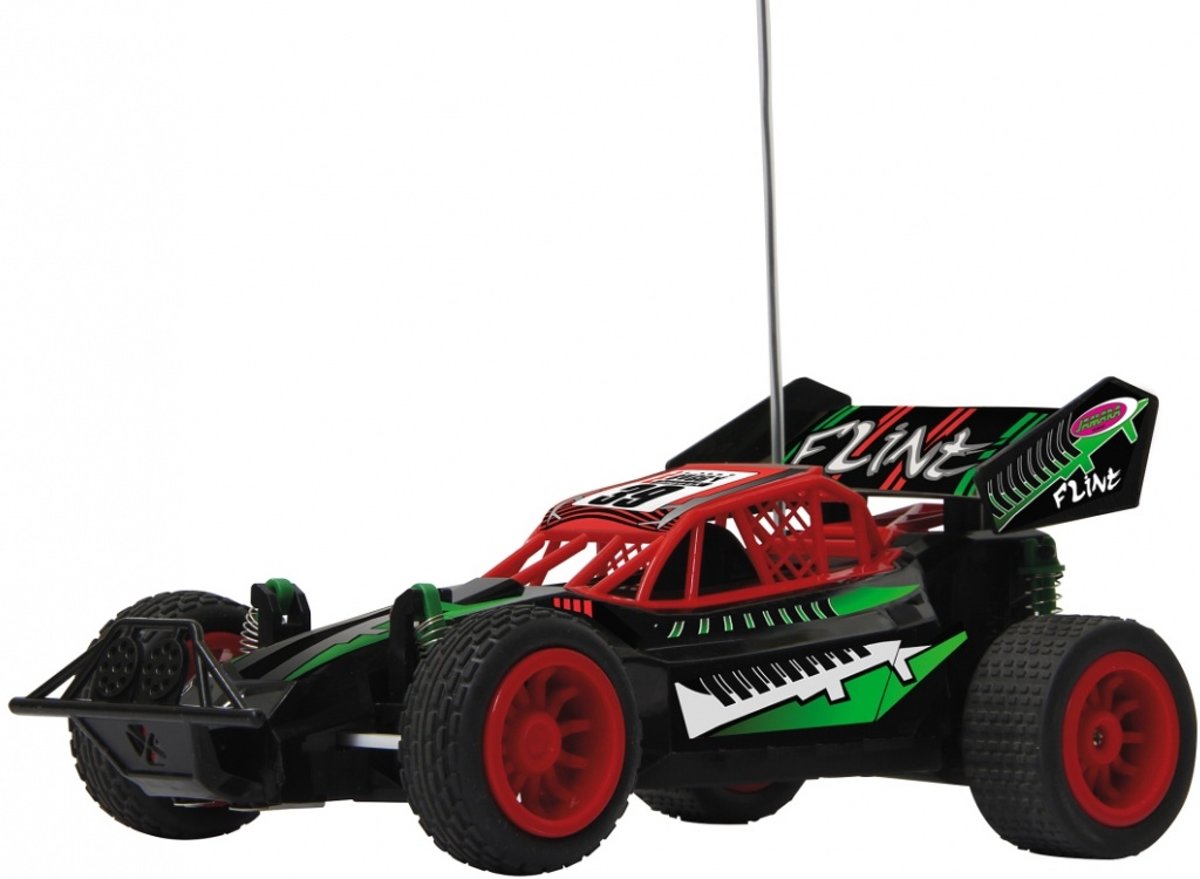   Rc Flint Buggy Jongens 27 Mhz 1:14 Rood/groen