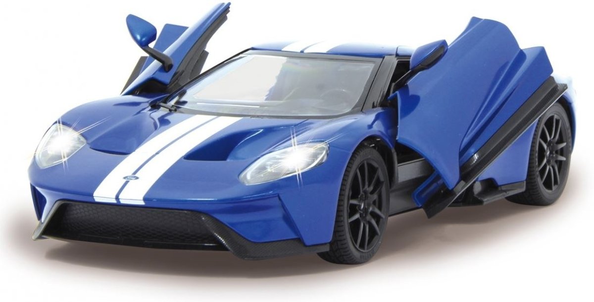   Rc Ford Gt 27 Mhz 1:14 Blauw