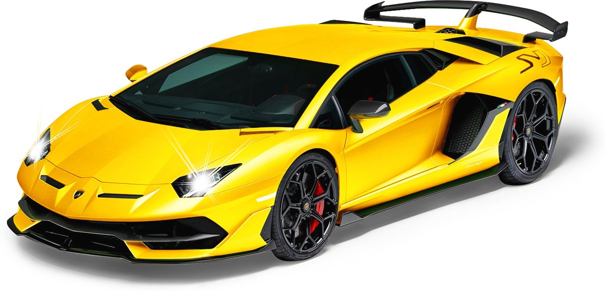   Rc Lamborghini Aventador Svj Geel 1:14