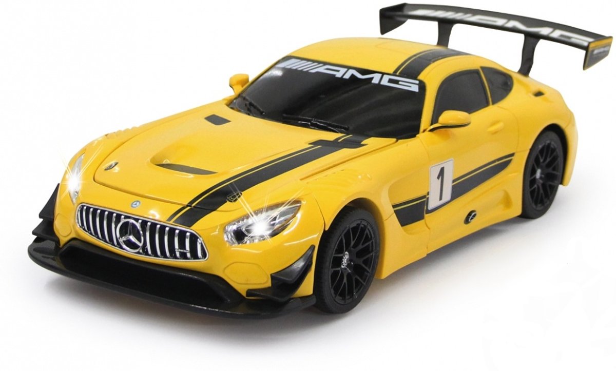   Rc Mercedes-amg Gt3 Transformer 2,4 Ghz 1:14 Geel