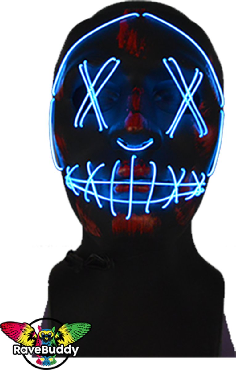 LED Masker Purge Blauw