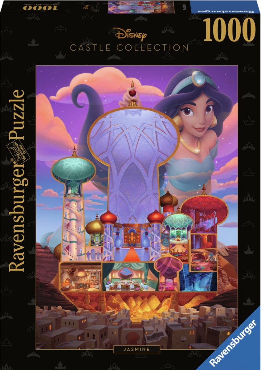 Ravensburger - puzzel Jasmin - Disney Kasteel 2 - 1000 stukjes