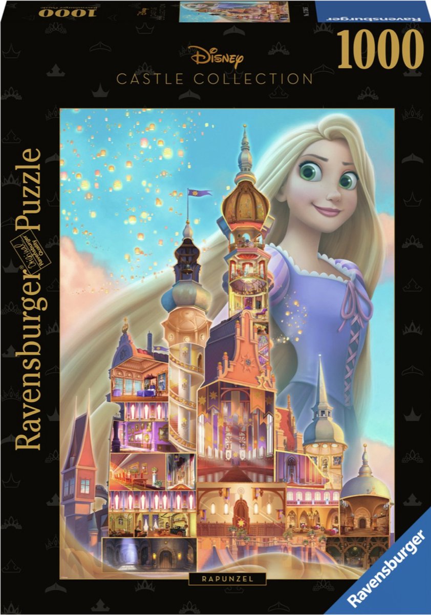 Ravensburger - puzzel Rapunzel - Disney Kasteel 5 - 1000 stukjes