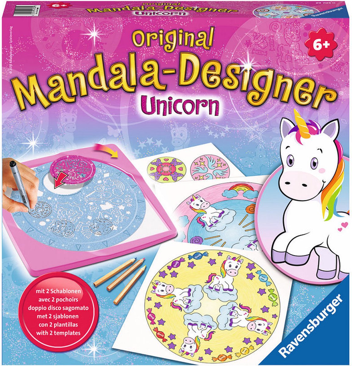 2in1 Mandala Midi Unicorn