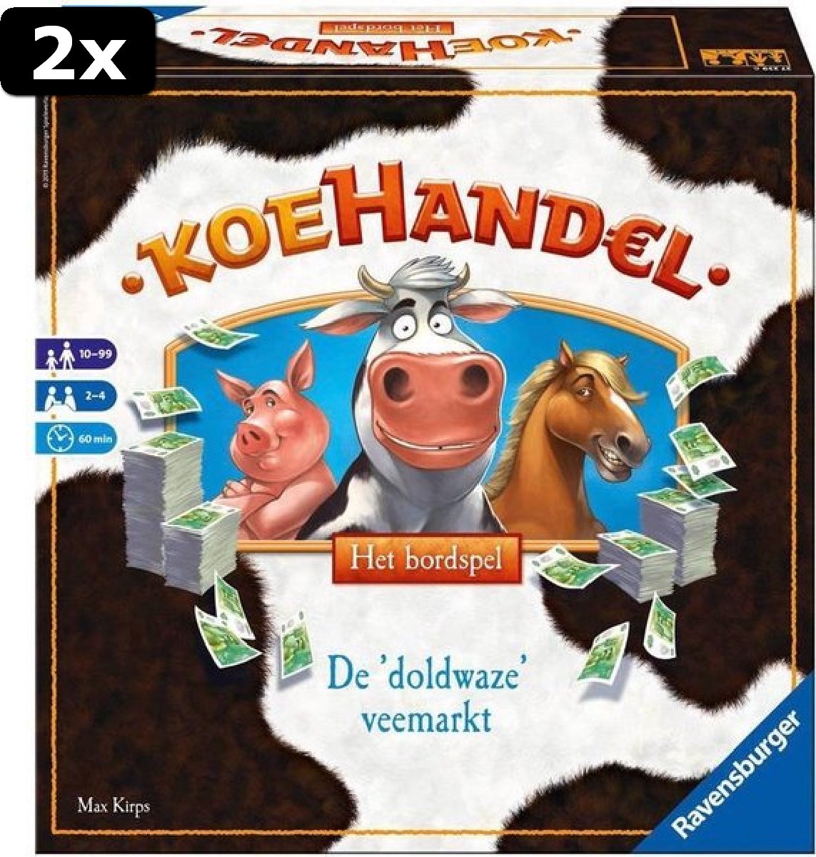 2x Ravensburger Koehandel - Bordspel