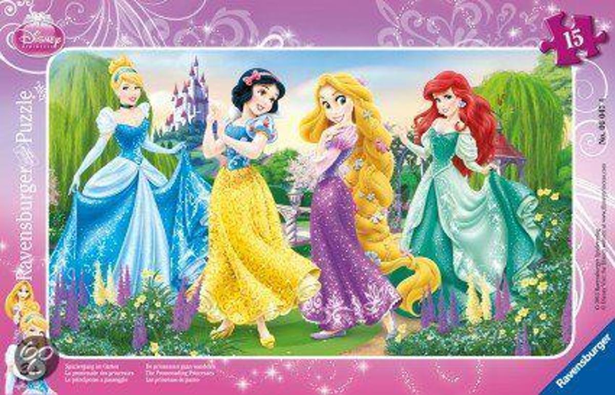 De prinsessen gaan wandelen