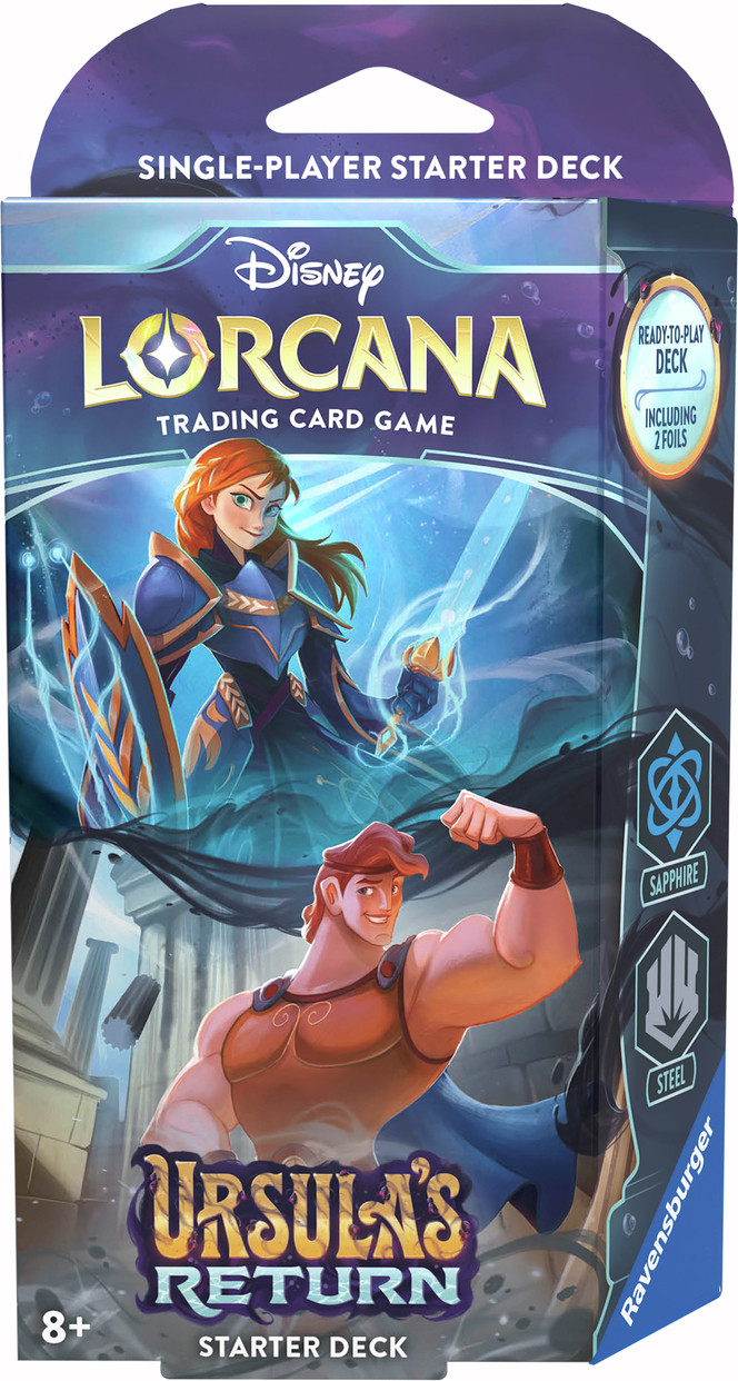 Disney Lorcana - Ursula\s Return Starter Deck - Anna & Hercules