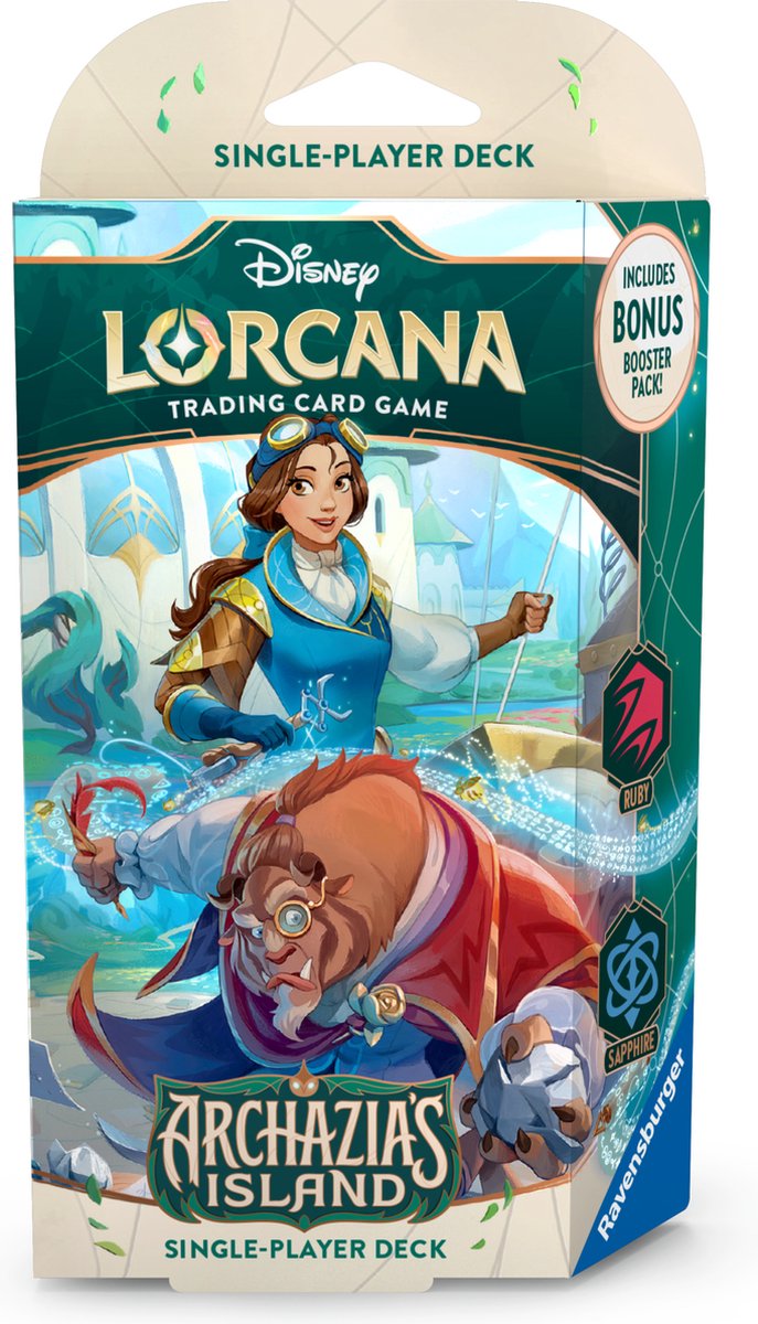 Disney Lorcana: Archazias Island Belle & Beast Starter Deck