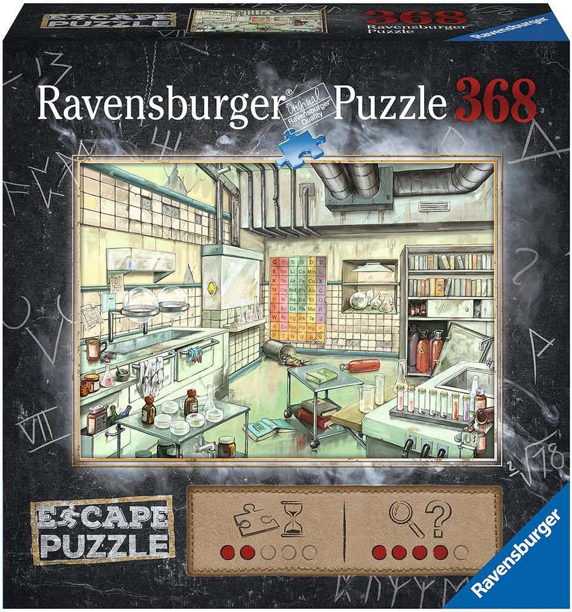 Escape Puzzel -  Chemistry Lab 368 pcs.