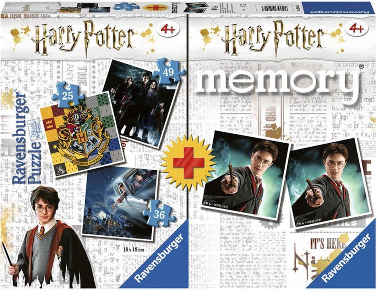 Harry Potter: Puzzels + Memory