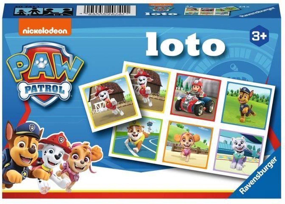 Lotto Paw Patrol