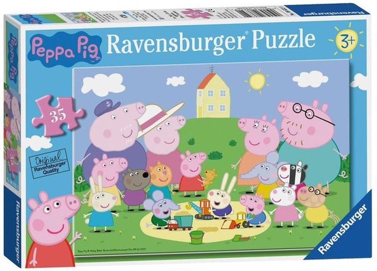 Peppa Pig puzzel - legpuzzel 35 stukjes