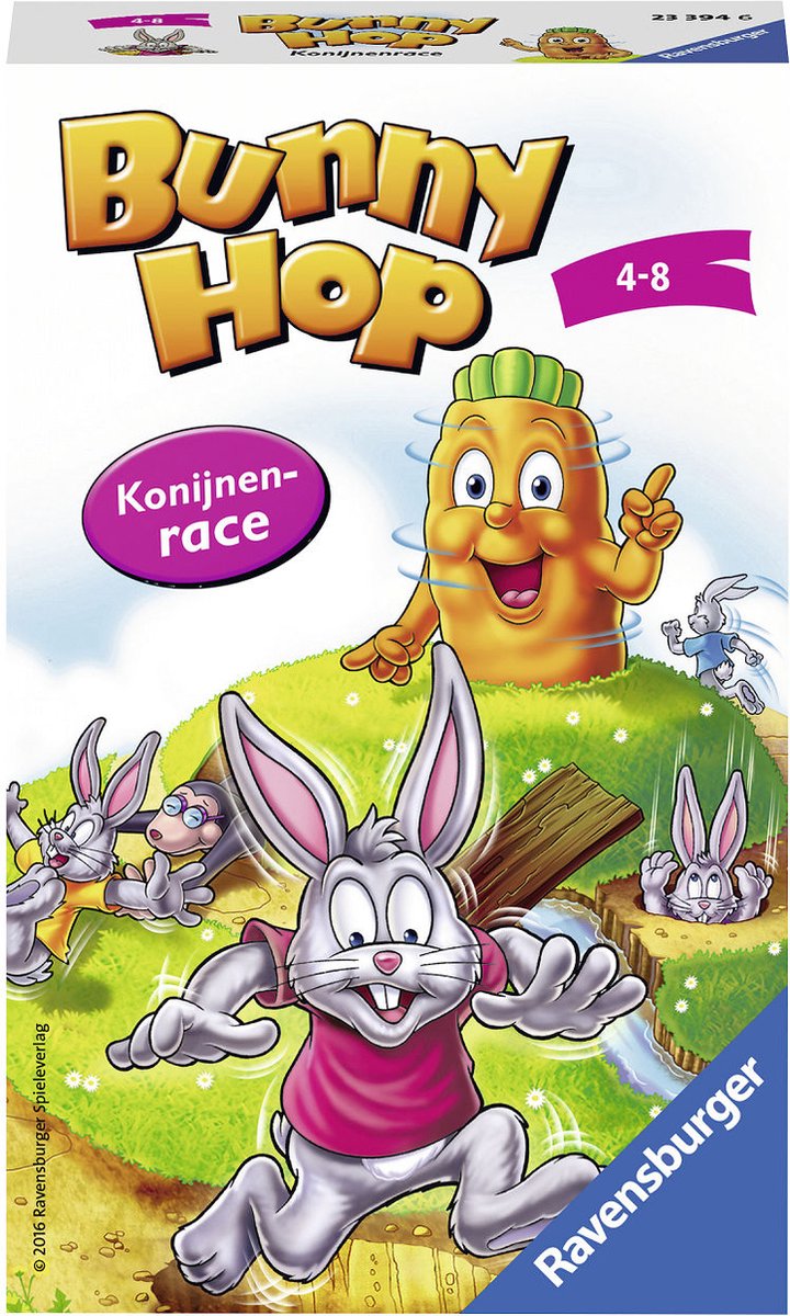 Pocketspellen Bunny Hop Konijnenrace