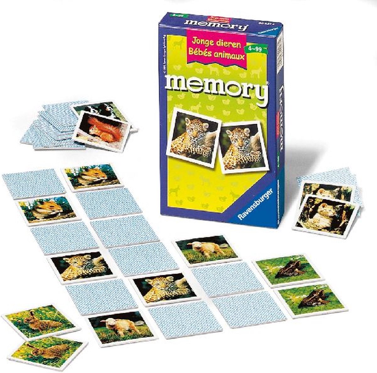 Pocketspellen Jonge dieren memory