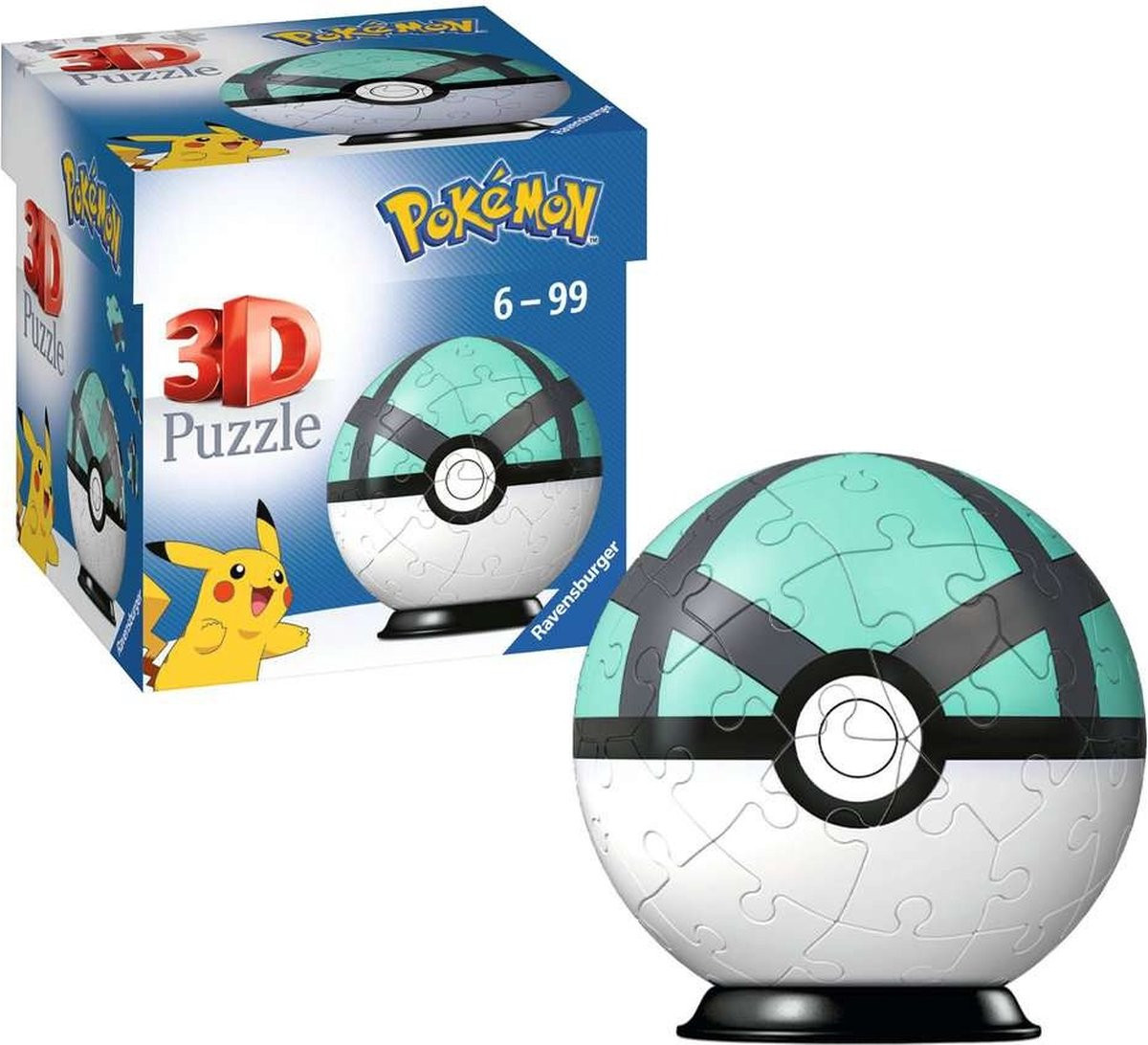 Pokemon - 3D Net Ball Puzzle (55 pc)