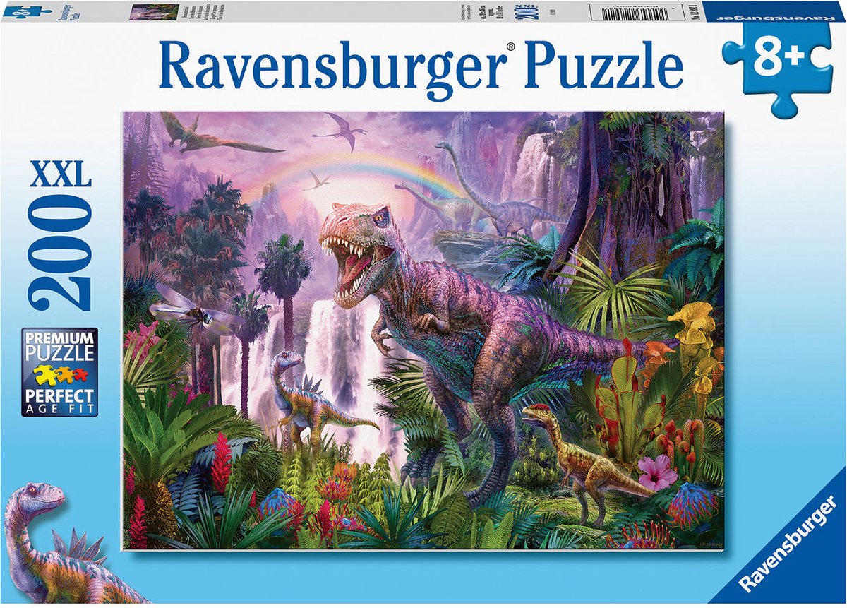 Puzzel 200 XXL Land van de dinosauriërs