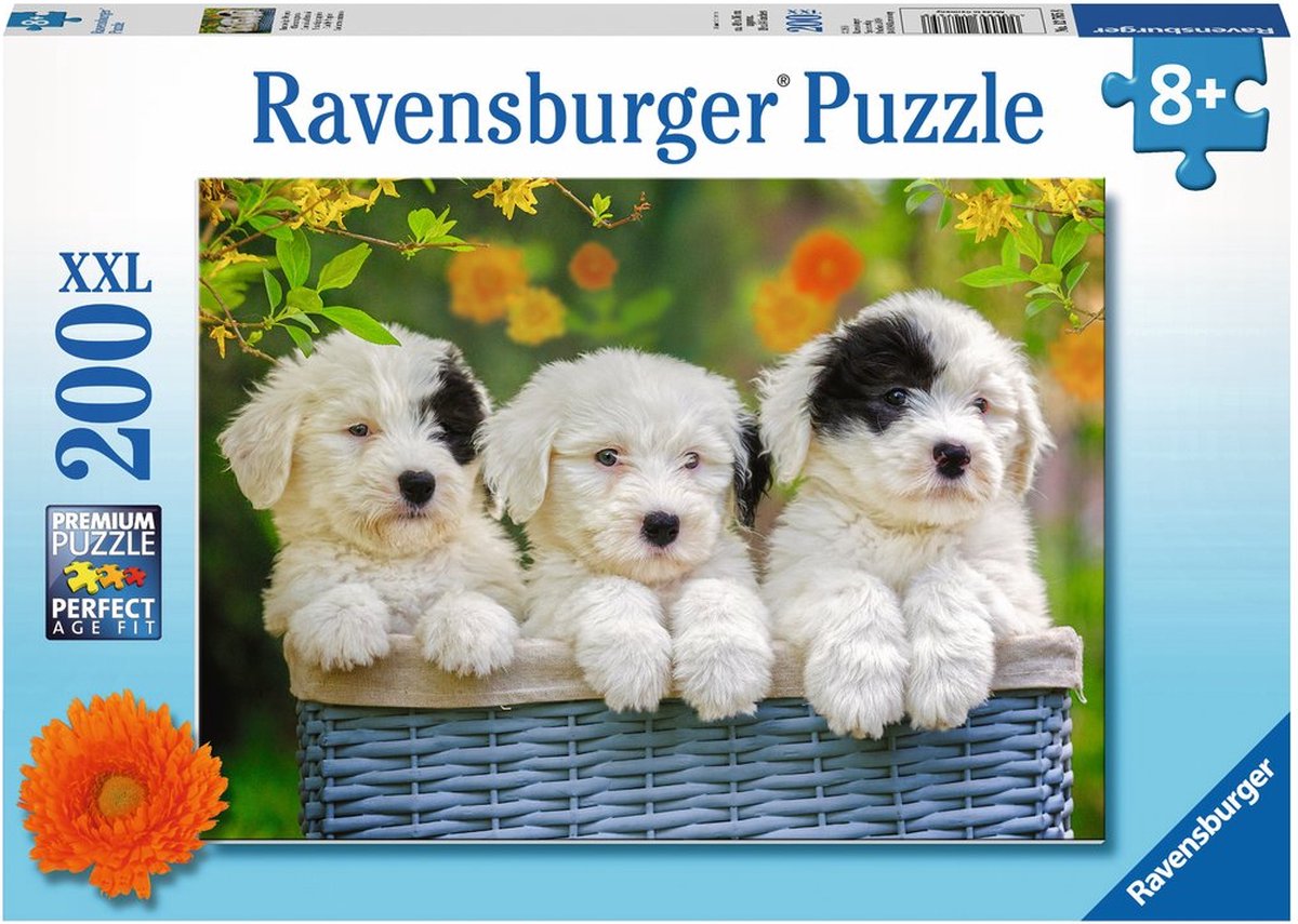 Puzzel 200 XXL Schattige puppies