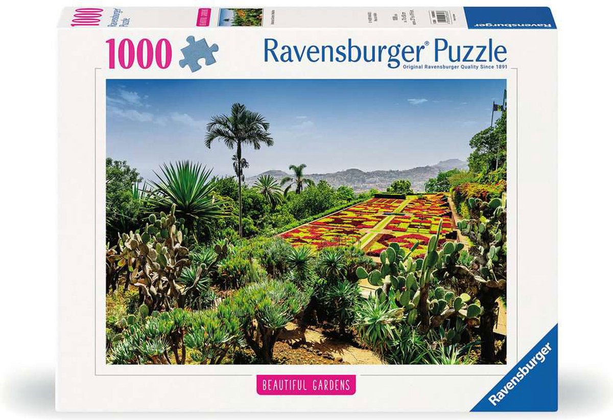 Puzzel Botanical Garden, Madeira 1000pcs