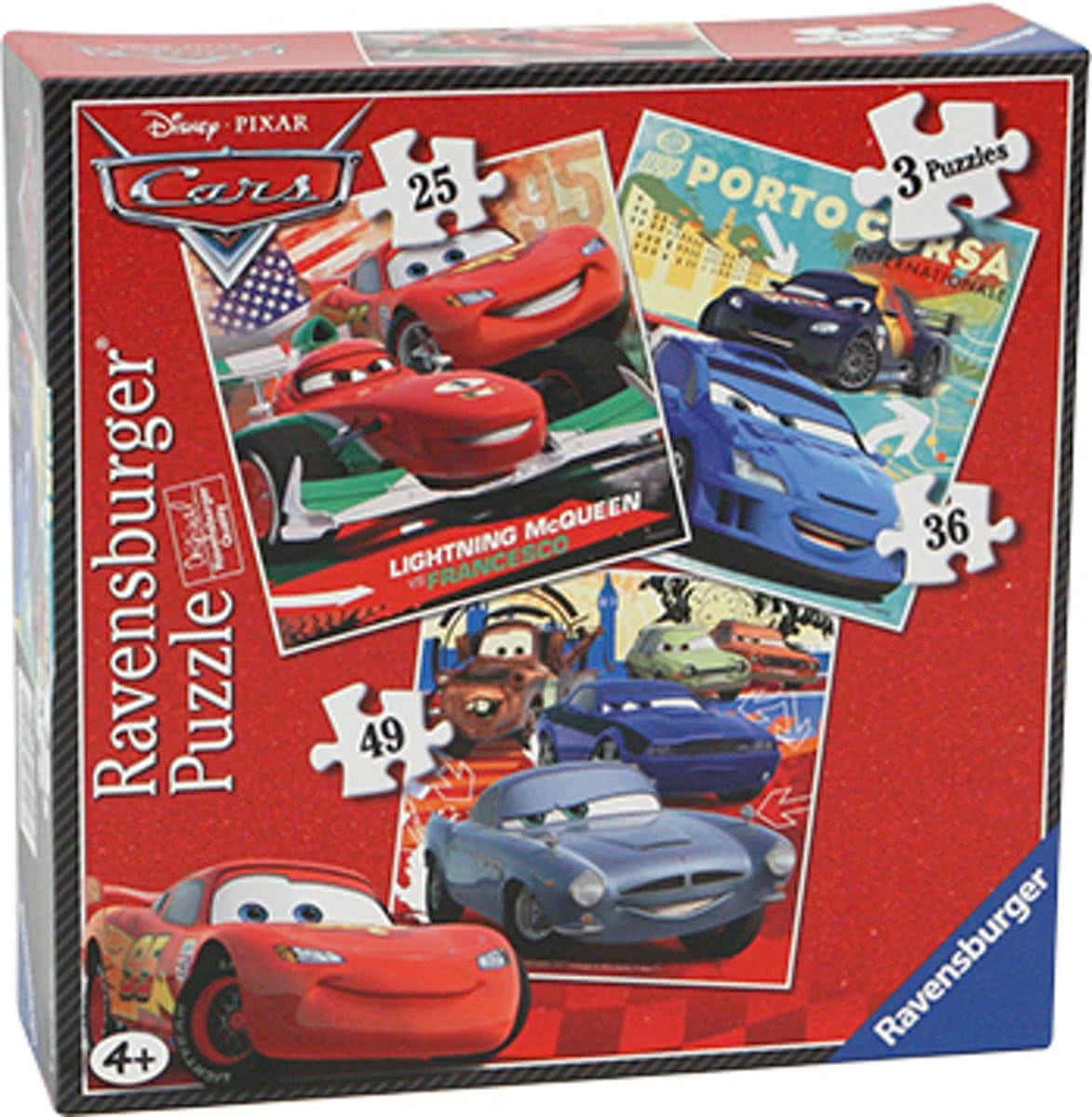 Puzzel Cars 3 in 1