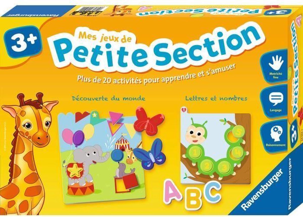 RAVENSBURGER My Little Section Games (educatief spel)