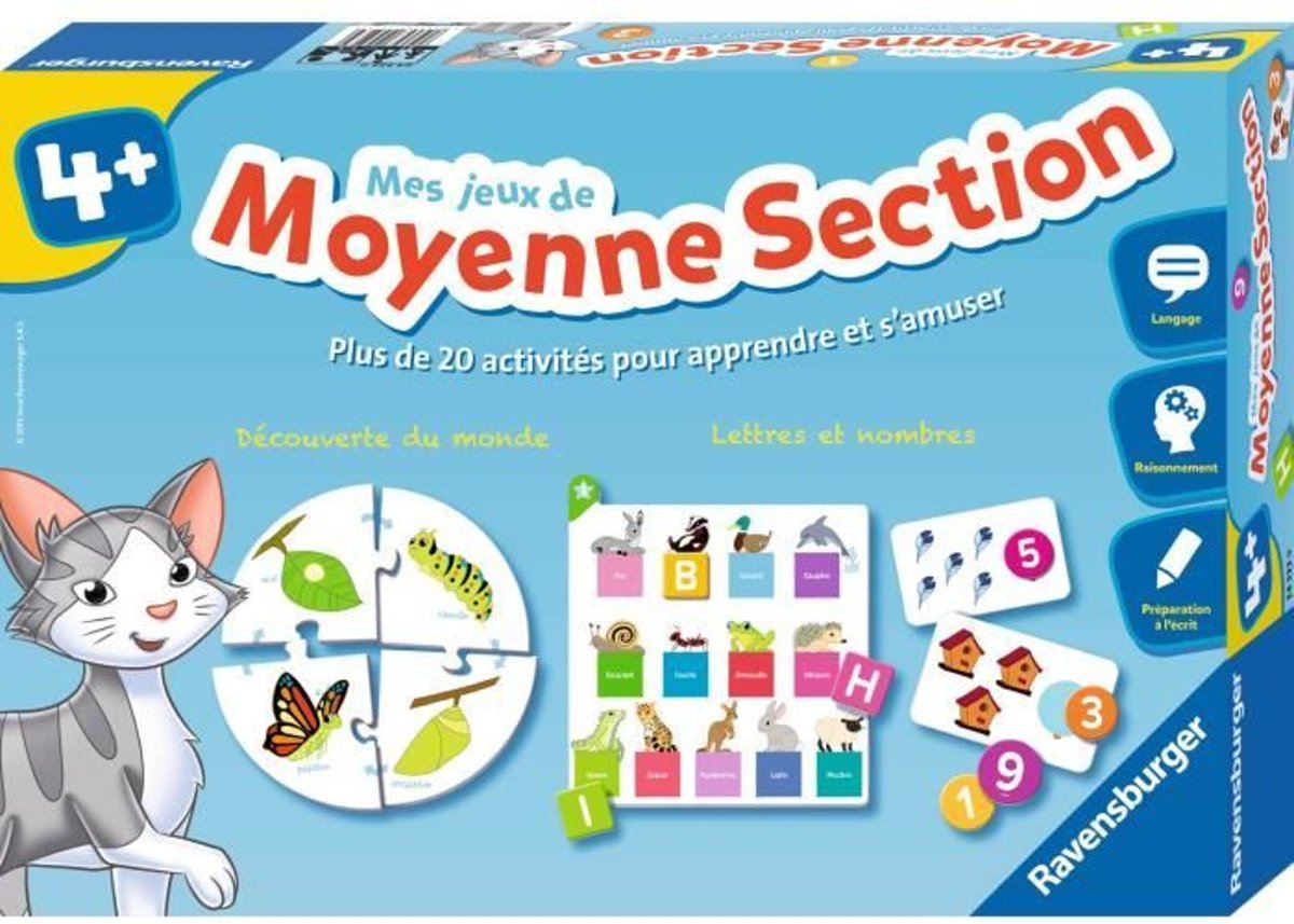 RAVENSBURGER My Medium Section Games (educatief spel)