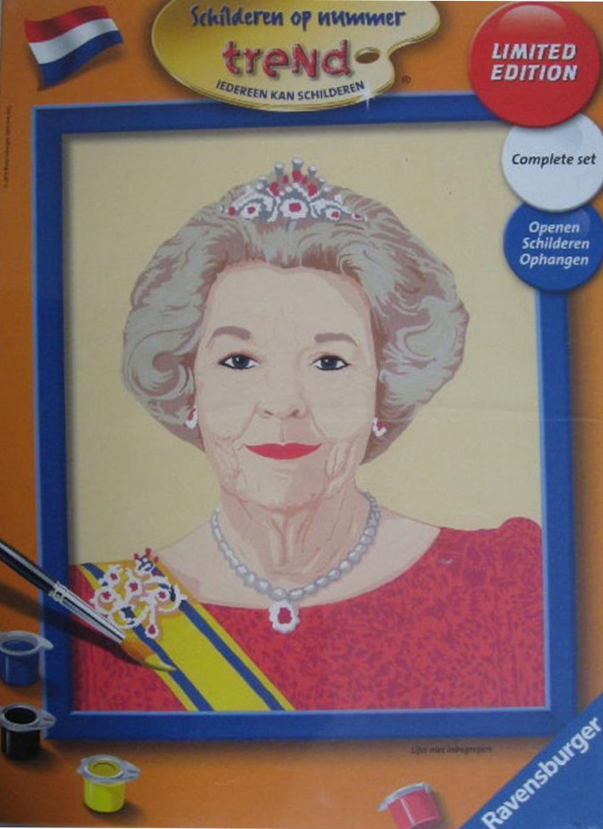 RAVENSBURGER SCHILDEREN OP NUMMER BEATRIX SCHILDERSET