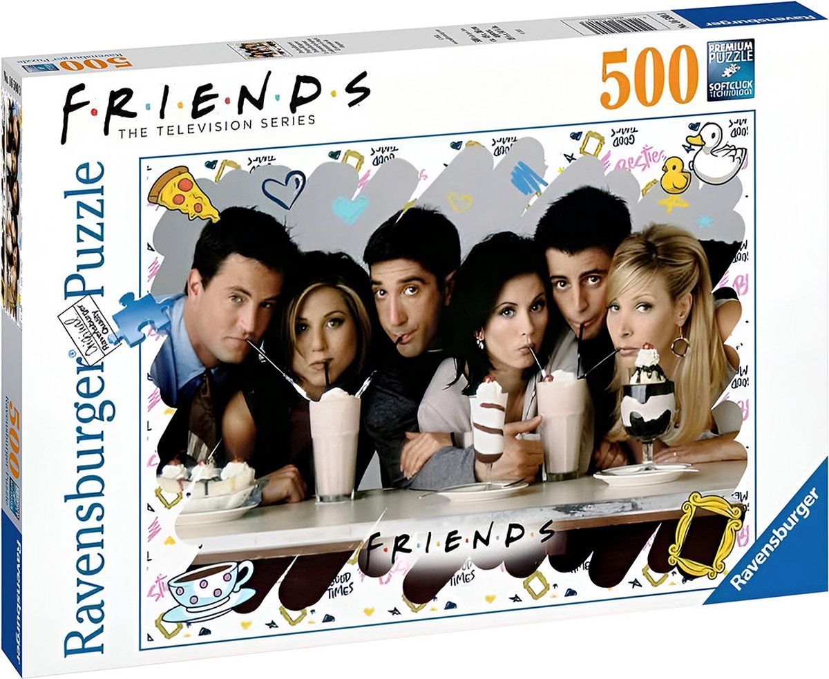  , 500 delige puzzel vrienden ik zal er voor je zijn, Veelkleurig
