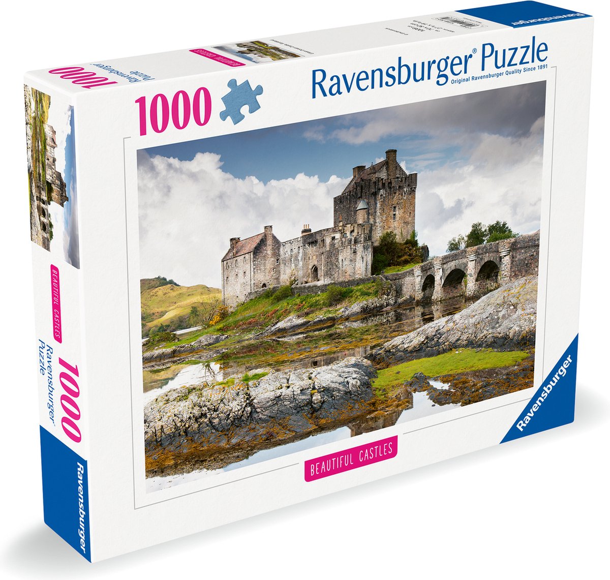   - Eilean Donan Castle, Scotland - 1000 stukjes - Legpuzzel
