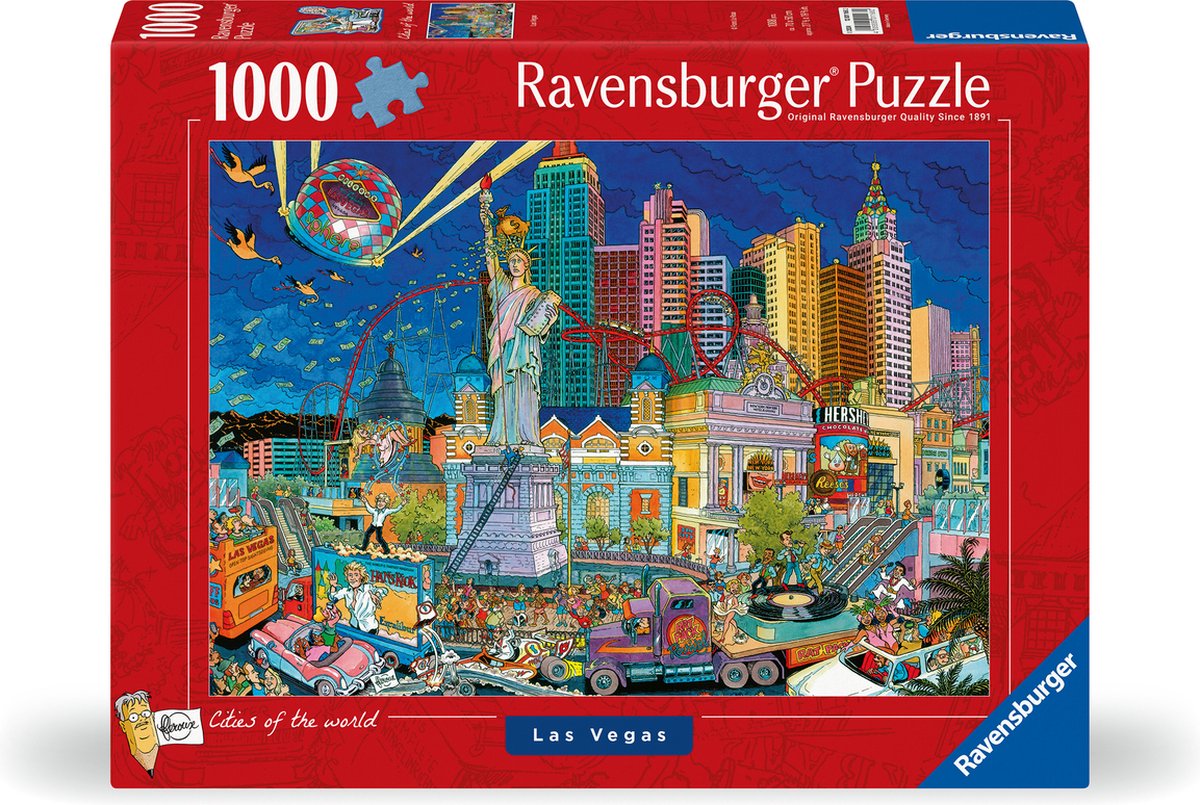   - Fleroux Las Vegas - Legpuzzel 1000 stukjes