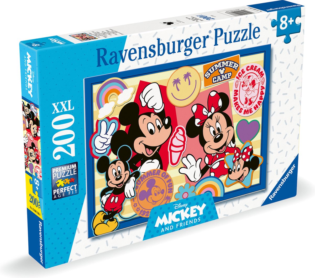   - Mickey & Minnie - Legpuzzel - 200 XXL-Stukjes