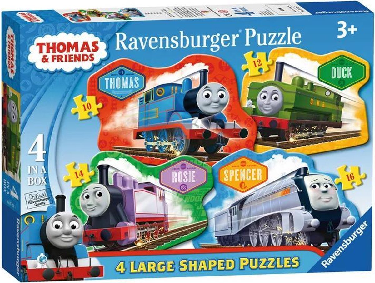   - Puzzel - Thomas de Trein 4 large shaped