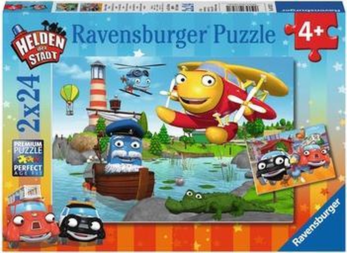 Ravensburger 00.007.827 Tegelpuzzel 24 stuk(s) Stripfiguren