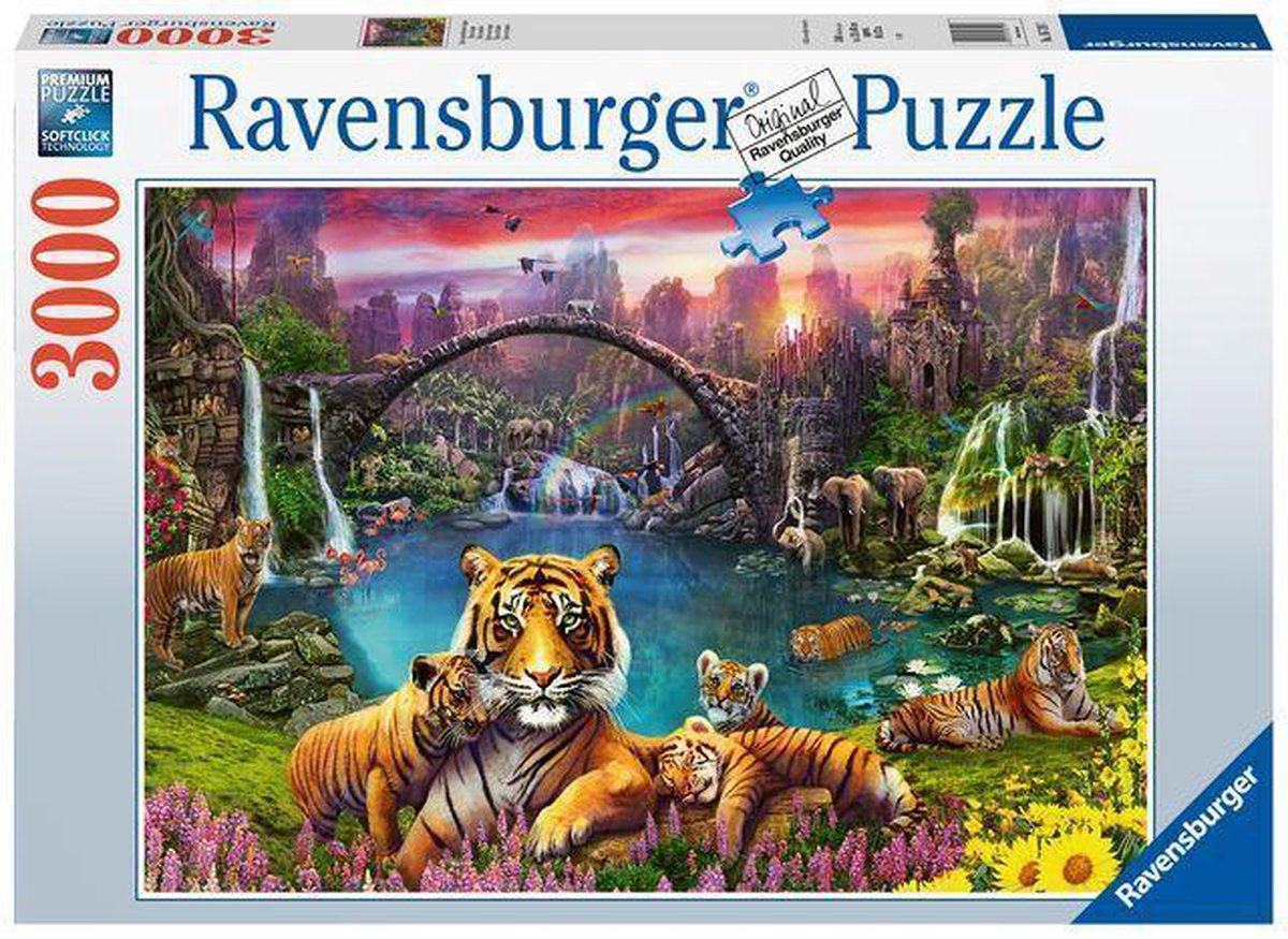 Ravensburger 00.016.719 Legpuzzel 3000 stuk(s) Dieren