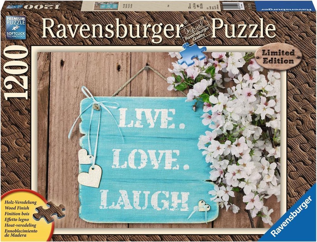 Ravensburger 00.019.913 Legpuzzel 1200 stuk(s) Flora