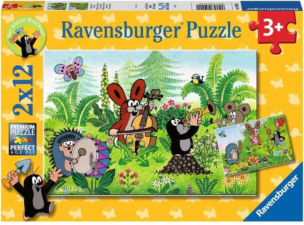 Ravensburger 05090 puzzel Legpuzzel 12 stuk(s)