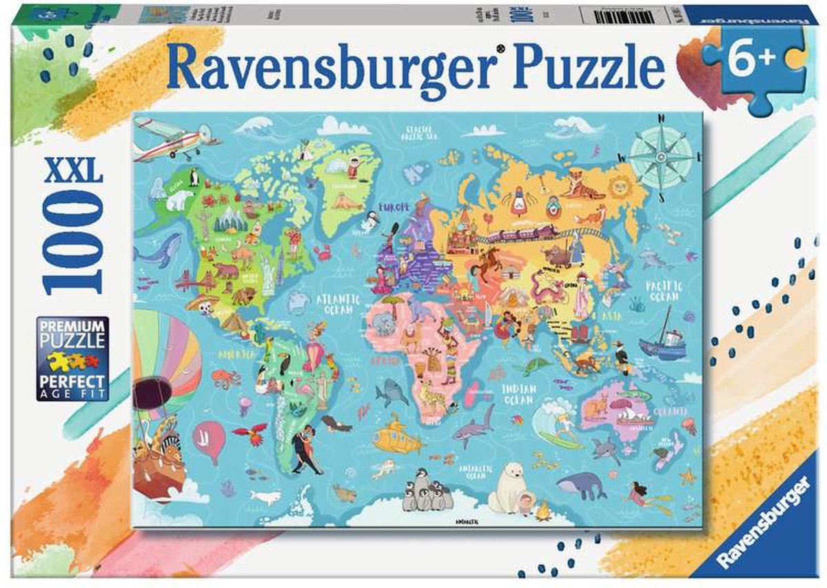  13343 puzzel Legpuzzel 100 stuk(s)