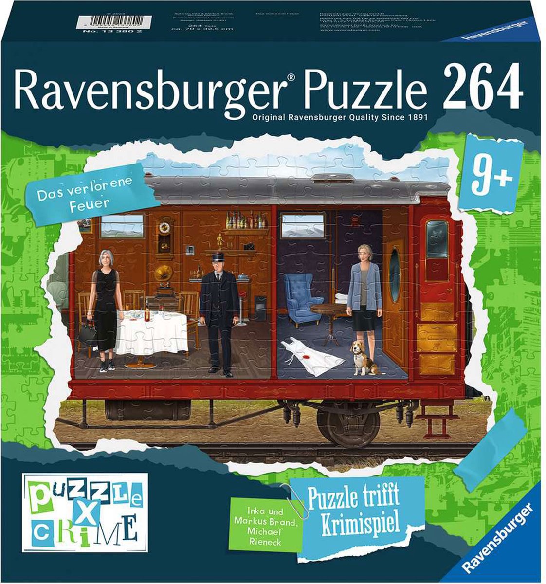   13380 puzzel Legpuzzel 264 stuk(s) Detective