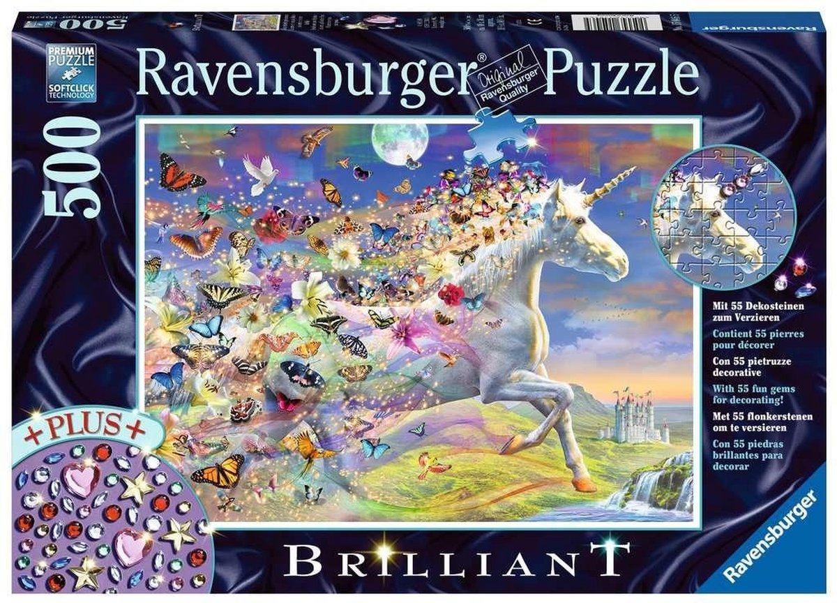 Ravensburger 15046 puzzel Contourpuzzel 500 stuk(s)