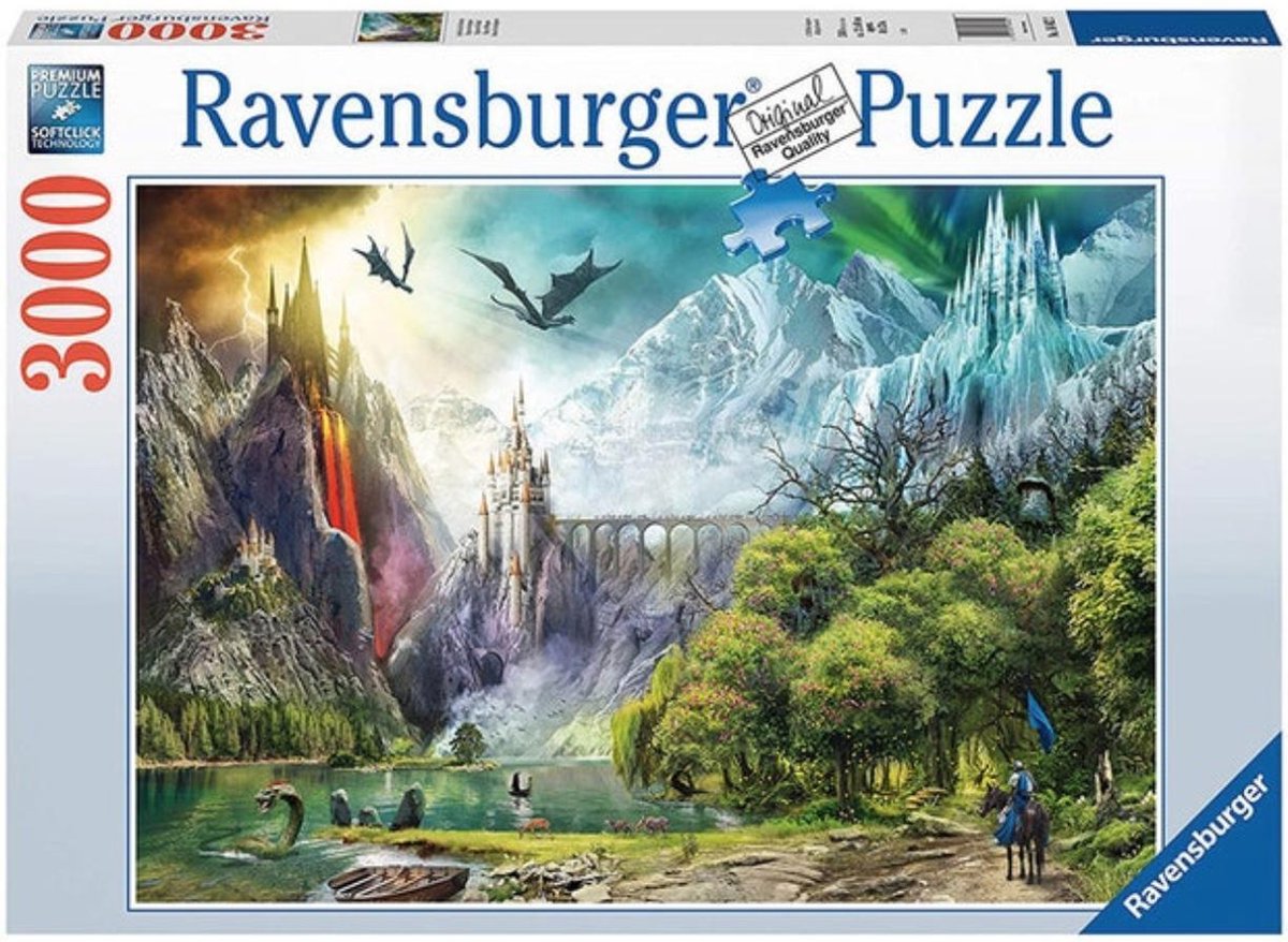   164622 Drakenrijk puzzel van 3000 stukjes