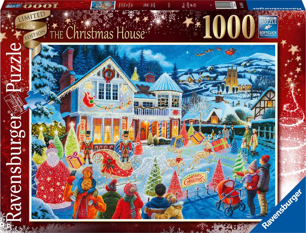   16849 puzzel Legpuzzel 1000 stuk(s) Kerstmis