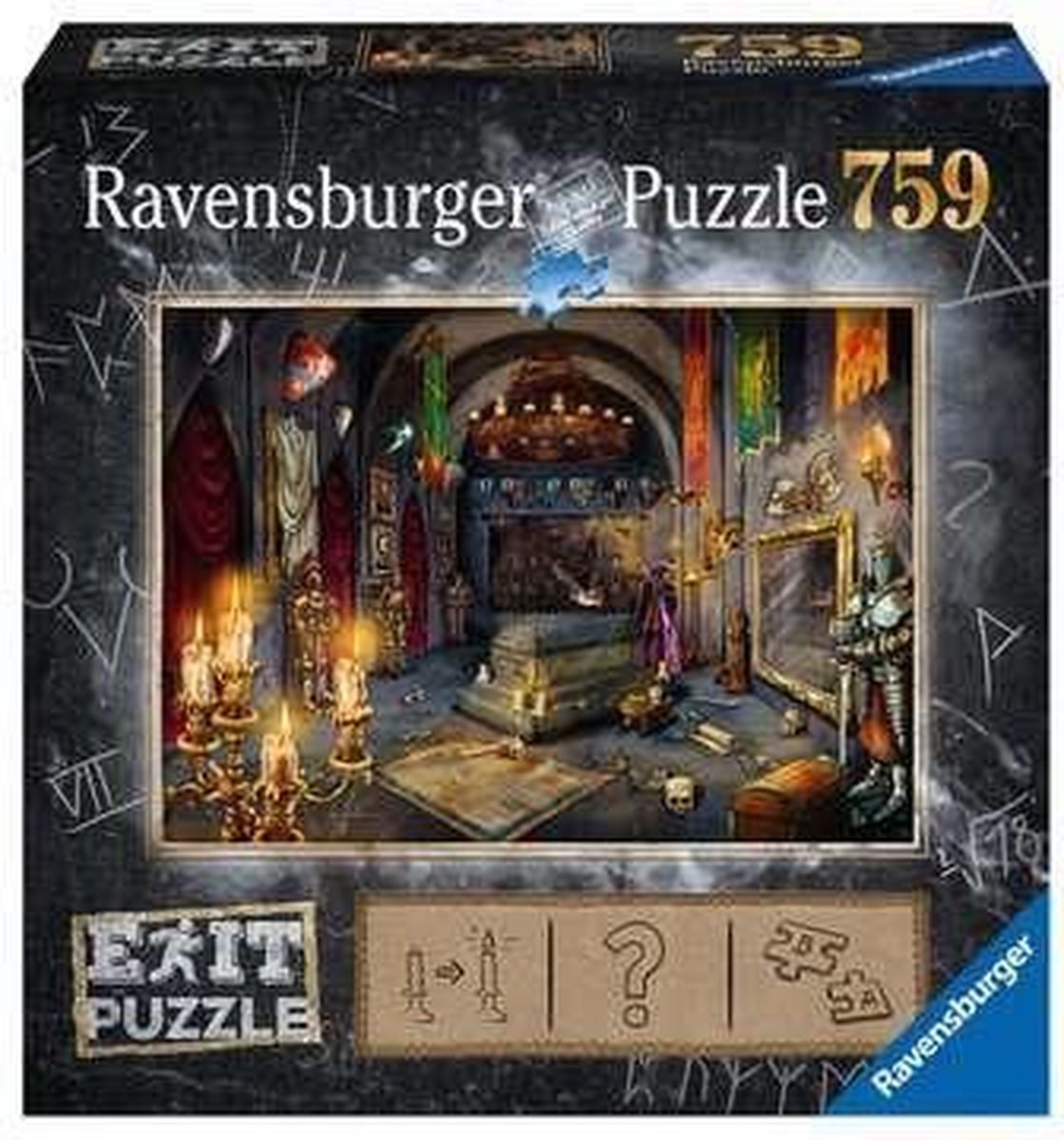 Ravensburger 19955 puzzel Legpuzzel 759 stuk(s) Fantasie